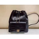 Chanel Original Leather Backpack AS0800 Black HV01131wn15