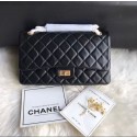 Chanel Original Leather Black Bag CC7867 Gold HV04947Pu45