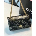 Chanel Original Leather Shoulder Bag Black AS1112 Gold HV02564Lp50