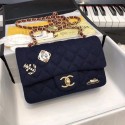 Chanel Original Mini Flap Bag A69900 Navy Blue HV05390Va47