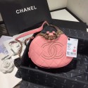 Chanel Original Small classic Sheepskin camera bag AS1511 pink HV03392Gm74