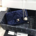 Chanel Original Small velvet flap bag AS1792 royal HV10661bT70