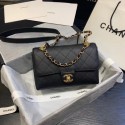 Chanel Original Soft Leather Small flap bag AS1459 black HV04008Hn31