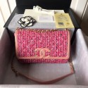 Chanel Original Tweed Shoulder Bag 66870 pink HV07940pB23
