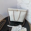 Chanel shopping bag AS2556 white HV01168Ea63