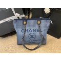 Chanel Shoulder Bag A66942 blue HV00615CC86