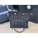 Chanel Shoulder Bag A66942 dark blue HV01839UM91