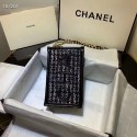 Chanel Shoulder Bag Original Leather 7738 black HV04108zS17