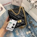 Chanel Small 2.55 Flap Bag AS1961 black HV07307hi67