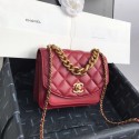 Chanel Small flap bag AS0784 red HV03138EB28