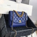 Chanel Small flap bag AS0785 Blue HV07689Wi77