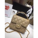 Chanel small tote bag 8817 Khaki HV11522dN21