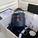 Chanel vanity case AS2061 dark Blue HV00649aj95