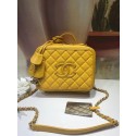 Chanel Vanity Case Original A93343 yellow HV04543VI95