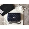 Chanel Wallet on Chain A84510 Royal Blue HV04566Is53
