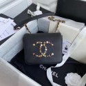 Cheap Chanel Original Lather Flap Bag AS3699 black HV08195ZZ98