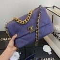 Cheap Copy CHANEL 19 Flap Bag AS1160 AS1161 purple HV11609Eq45