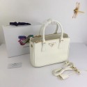 Cheap Prada Galleria Small Saffiano Leather Bag BN2316 white HV01063sJ42