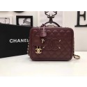 Copy 1:1 Chanel Cosmetic Bag A93343 wine HV03362xD64