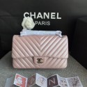 Copy Best Chanel Classic original Sheepskin Leather Shoulder Bag 1112V pink silver chain HV10618Qc72