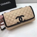 Copy Chanel Flap Bag Original Caviar Leather Shoulder Bag 94430 apricot HV05276Kn92