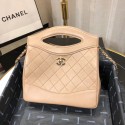 Copy CHANEL Shopping Bag Mini Tote B57979 Apricot HV11469Ey31