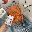 Designer Chanel Small 2.55 Flap Bag AS1961 orange HV07134vs94