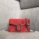 Designer Gucci Dionysus GG velvet super mini bag 476432 red HV00929vs94