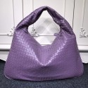 Designer Replica Bottega Veneta Calf leather Hobo Bag 5092 purple HV02681CF36
