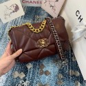 Designer Replica Chanel 19 flap bag AS1160 Burgundy HV05236CF36