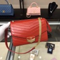 Designer Replica Chanel Flap Bag Calfskin & Gold-Tone Metal A57491 red HV09251CF36