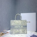 DIOR BOOK TOTE BAG IN EMBROIDERED CANVAS C1286-5 HV10028Kf26