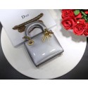 Dior calfskin Mini Lady bag M0598 silver HV00903Kf26