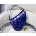 Dior SADDLE SOFT CALFSKIN BAG C9045 blue HV06551vX33