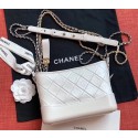 Fake Chanel gabrielle small hobo bag A91810 white HV06510QF99