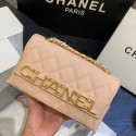 Fake Chanel small Flap Bag Original Sheepskin Leather AS1490 light pink HV02371Qv16