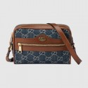 Fake Cheap Gucci Ophidia GG mini bag 517350 Dark blue HV01809Kt89