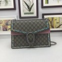 Fake Gucci Dionysus GG medium crystal shoulder bag 403348 pink HV04560pE71
