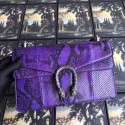 Fake Gucci Dionysus medium python shoulder bag 403348 purple HV05359kw88