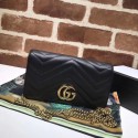 Fake Gucci GG Mini Shoulder Bag 448426 black HV08048Hj78