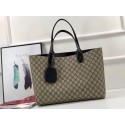 Fake Gucci GG Supreme Canvas Tote Bags 211186 Black HV00049ny77