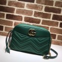 Fake Gucci Ghost Shoulder Bag 443499 green HV05553eZ32