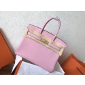Fake Hermes Birkin 35CM Tote Bag Original Togo Leather BK35 pink HV09659Iw51