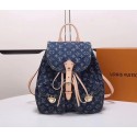 Fake Louis Vuitton Denim Backpack M44460 blue HV00537xR88