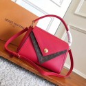 Fake Louis Vuitton original leather DOUBLE V M54339 red HV00910pE71