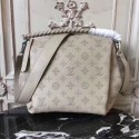 Fake Louis Vuitton original Mahina Leather BABYLONE CHAIN BB 51223 grey HV09100RY48