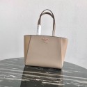 Fake Prada Embleme Saffiano leather bag 1BG288 Apricot HV04561Qv16
