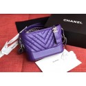 Fashion Chanel gabrielle small hobo bag A91810 purple HV01411wc24