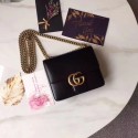 Fashion Gucci GG MARMONT Mini Shoulder Bag 431384 black HV00799OM51