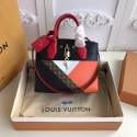Fashion Louis Vuitton Original Leather CITY STEAMER M53802 Red&Black&Blu HV02624OM51